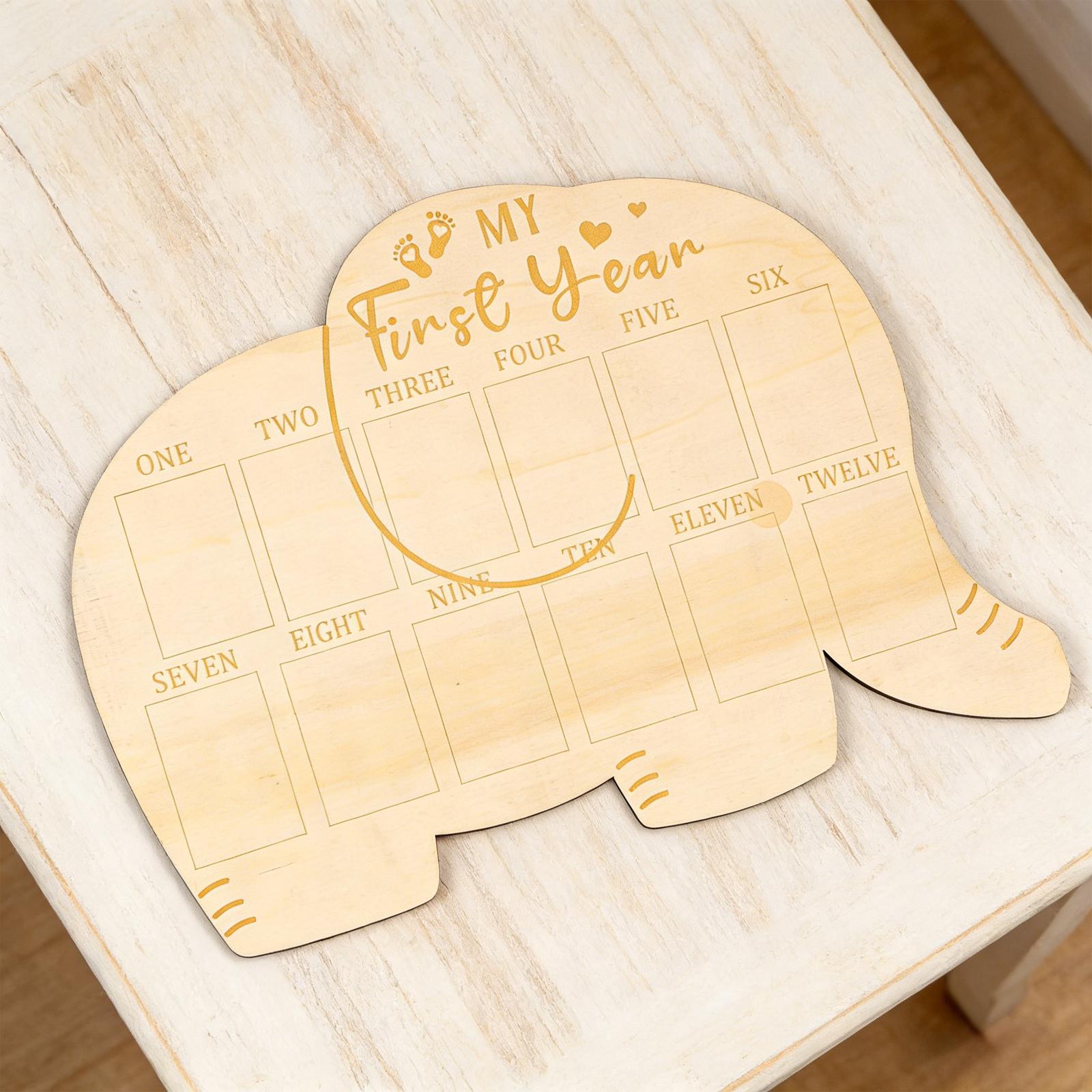 Baby's eerste twaalf maanden f - Baby Nursery Frames recensie en prijs