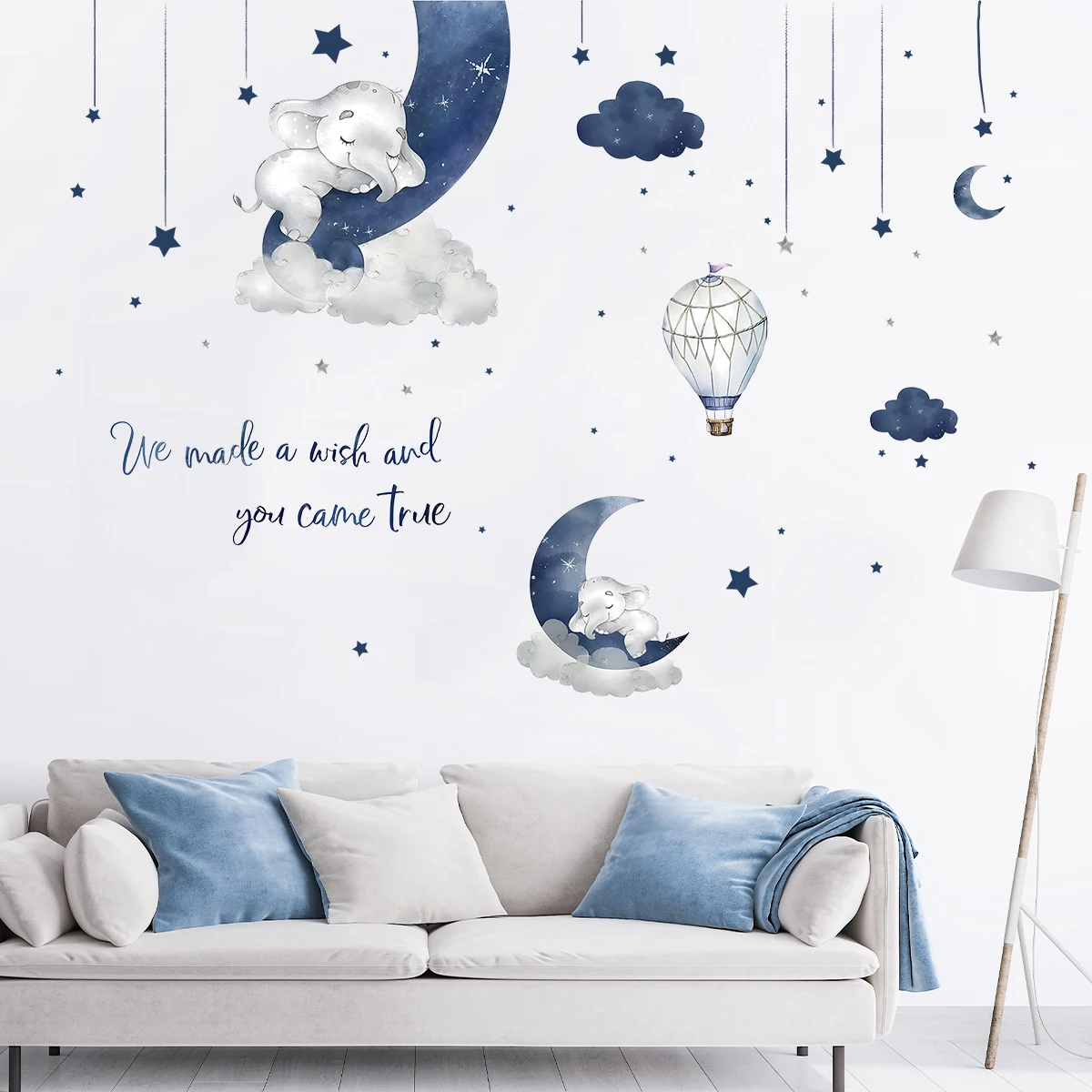 1Pc Cartoon Dier Olifant Muurs - Baby Girl Nursery Quotes recensie en prijs