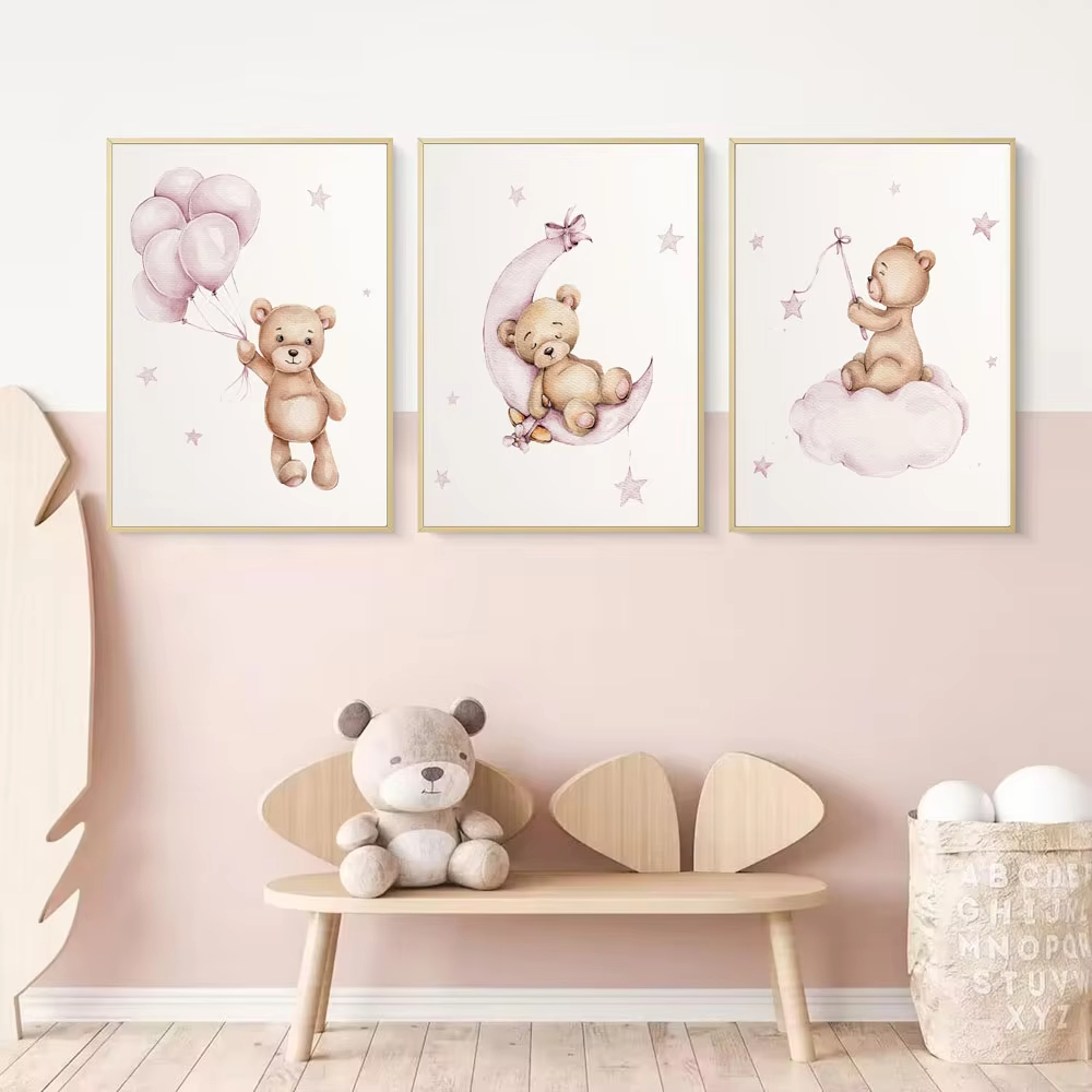 Berenspeelkamer Wanddecoratie  - Baby Nursery Decor Girl recensie en prijs